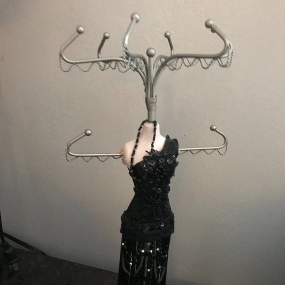 Elegant Jewelry Display Stand Necklace Jewelry Stand Holder Display Earring Neck - Picture 4 of 4